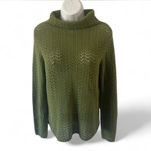 Loft Olive Green Women's Sweater